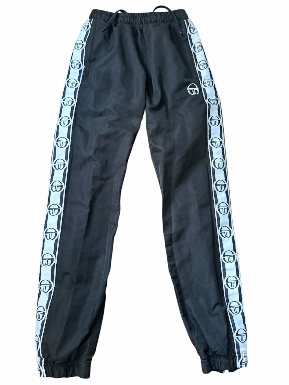 SERGIO TACCHINI Jogger Track Pants Black Boys Kids Children’s Size XS